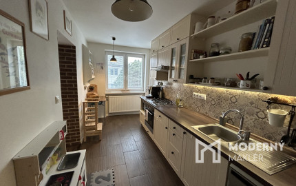 PREDANÝ !!! 3-izbový byt s vlastnou záhradou