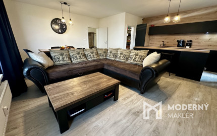 Predaj útulného zariadeného 3-izb. bytu s veľkou terasou