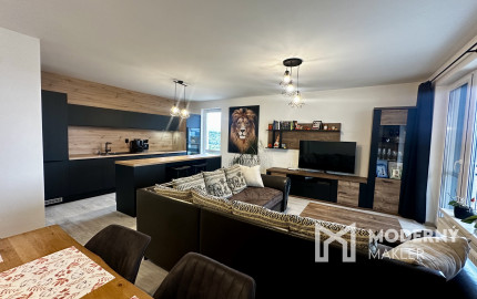 Predaj útulného zariadeného 3-izb. bytu s veľkou terasou