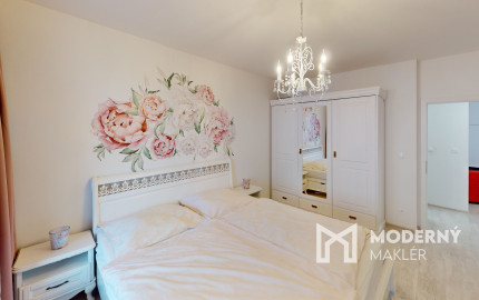 Predaj útulného zariadeného 3-izb. bytu s veľkou terasou