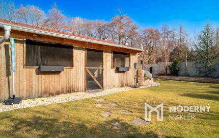 Na predaj záhradná chata vhodná na celoročné bývanie v obci Kuchyňa