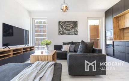 Na prenájom nadštandardne zariadený 2-izbový byt v novostavbe Slnečnice