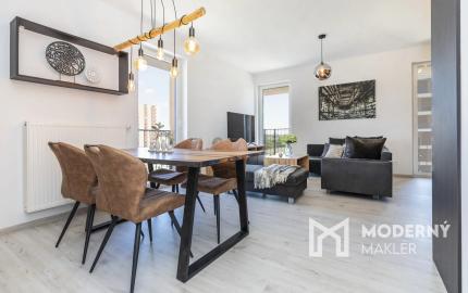 Na prenájom nadštandardne zariadený 2-izbový byt v novostavbe Slnečnice