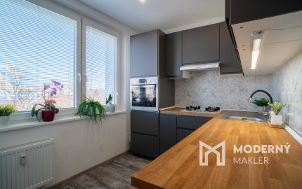 Na prenájom kompletne zariadený 3-izbový byt v Malackách