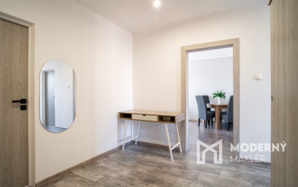 Na prenájom kompletne zariadený 3-izbový byt v Malackách