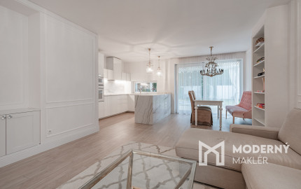 Na predaj štýlová 3-izbová časť dvojdomu v pokojnej časti obce Rovinka