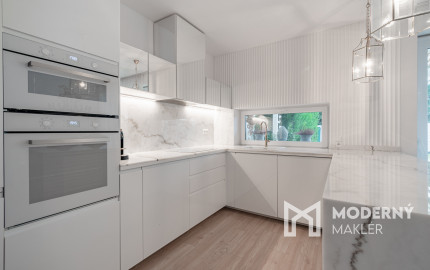 Na predaj štýlová 3-izbová časť dvojdomu v pokojnej časti obce Rovinka