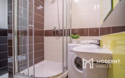 Na prenájom zrekonštruovaný 1-izbový byt s veľkorysou loggiou v tichej časti Dúbravky