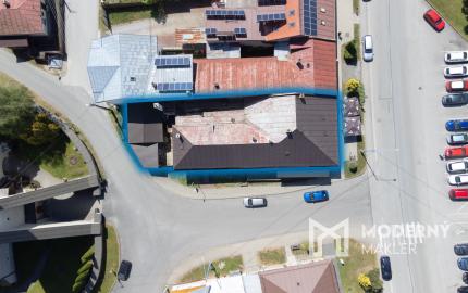 Na predaj komerčná budova v centre mesta Spišská Stará Ves so skvelým investičným potenciálom