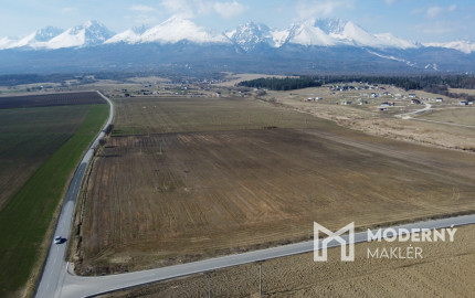 Na predaj stavebné pozemky s jedinečným výhľadom v srdci Vysokých Tatier