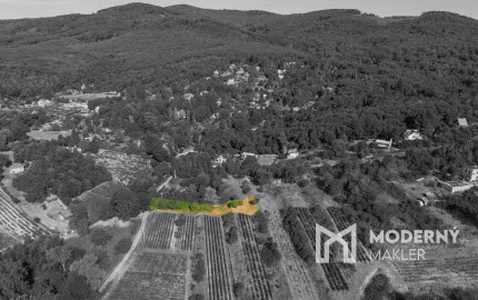 Na predaj slnečný pozemok s jedinečným výhľadom v Modre