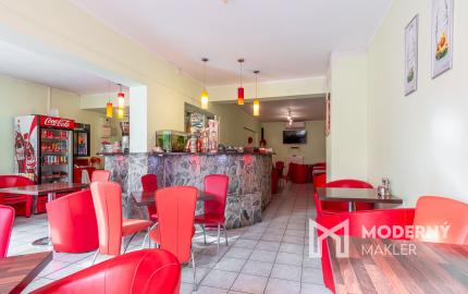 Na predaj gastroprevádzka s vonkajšou terasou v Karlovej Vsi