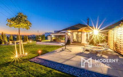 Na predaj novostavba 4-izbového luxusného rodinného domu v obci Dulova Ves – Vlčie doly