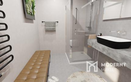 Na predaj priestranný 4-izbový bungalov s terasou v Hrnčiarovciach nad Parnou