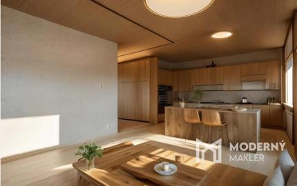 Na predaj štýlovo zrekonštruovaný dvojpodlažný rodinný dom za výhodnú cenu v obci Veľká Mača