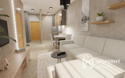 Na predaj investičný 2-izbový apartmán (nebytový priestor) v Bardejove s možnosťou prenosu DPH