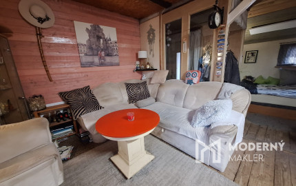 Výrazná zľava! Útulná chata na celoročné bývanie v Mojšovej Lúčke