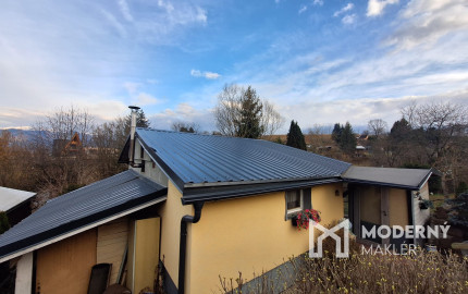 Výrazná zľava! Útulná chata na celoročné bývanie v Mojšovej Lúčke