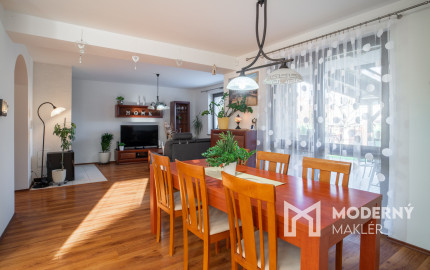 REZERVOVANÉ - Na predaj klimatizovaný 4-izbový rodinný dom s garážou a možnosťou prerobenia na 5-izbový v Senci