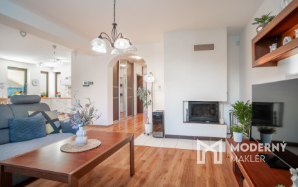 REZERVOVANÉ - Na predaj klimatizovaný 4-izbový rodinný dom s garážou a možnosťou prerobenia na 5-izbový v Senci