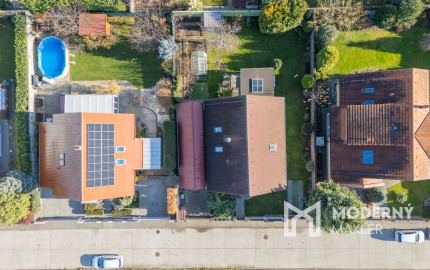 REZERVOVANÉ - Na predaj klimatizovaný 4-izbový rodinný dom s garážou a možnosťou prerobenia na 5-izbový v Senci