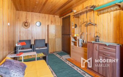 Na predaj rekreačný pozemok so záhradnou chatou v Stupave