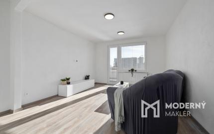 Na prenájom priestranný, moderný 2-izbový byt na Riazanskej ulici v Bratislave