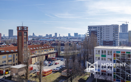 Na prenájom priestranný, moderný 2-izbový byt na Riazanskej ulici v Bratislave