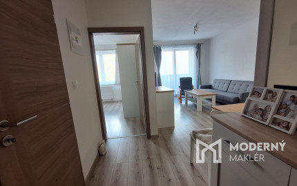 Na prenájom kompletne zariadený 2-izbový byt v Žiline