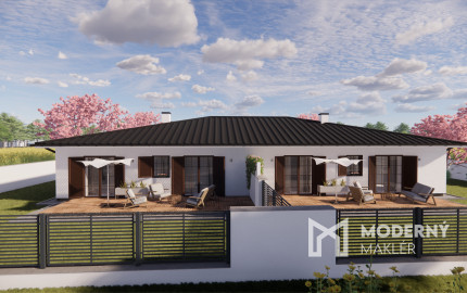 Na predaj 4-izbový dvojdom v obci Jelka, Čerešňová alej