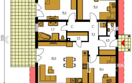 Na predaj 4-izbový dvojdom v obci Jelka, Čerešňová alej