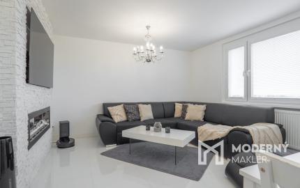 Na predaj dizajnový 3-izbový byt po kompletnej rekonštrukcii v Rači