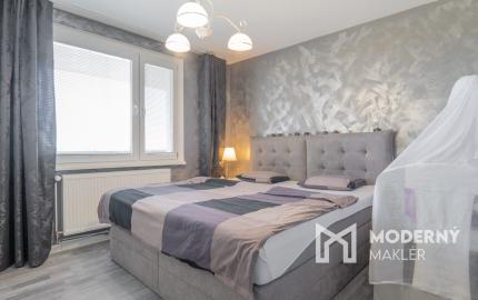 Na predaj dizajnový 3-izbový byt po kompletnej rekonštrukcii v Rači