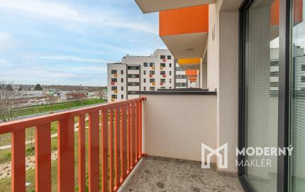 REZERVOVANÉ: Na prenájom 2-izbový byt s balkónom a garážovým státím v projekte MIKO, Trnava