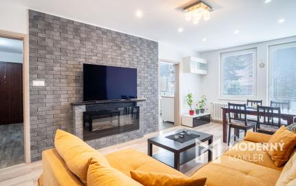 Na predaj kompletne zrekonštruovaný 3-izbový byt v Chtelnici