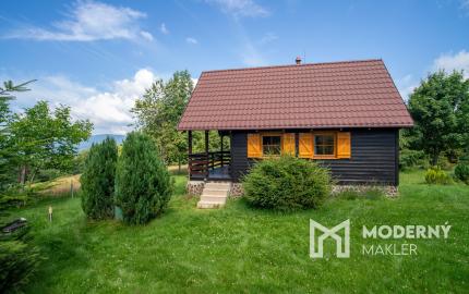 Na predaj štýlová chata v malebnom prostredí obce Hriňová