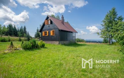 Na predaj štýlová chata v malebnom prostredí obce Hriňová