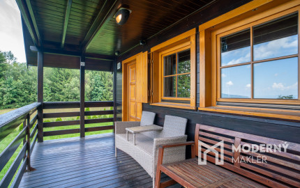 Na predaj štýlová chata v malebnom prostredí obce Hriňová