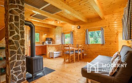 Na predaj štýlová chata v malebnom prostredí obce Hriňová