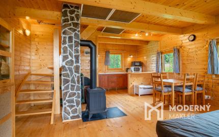 Na predaj štýlová chata v malebnom prostredí obce Hriňová
