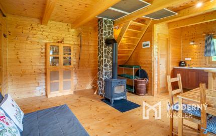 Na predaj štýlová chata v malebnom prostredí obce Hriňová