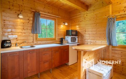 Na predaj štýlová chata v malebnom prostredí obce Hriňová