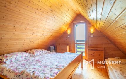 Na predaj štýlová chata v malebnom prostredí obce Hriňová