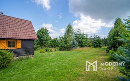 Na predaj štýlová chata v malebnom prostredí obce Hriňová