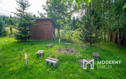 Na predaj štýlová chata v malebnom prostredí obce Hriňová