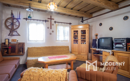 Na predaj tradičná drevenica v malebnom prostredí obce Východná