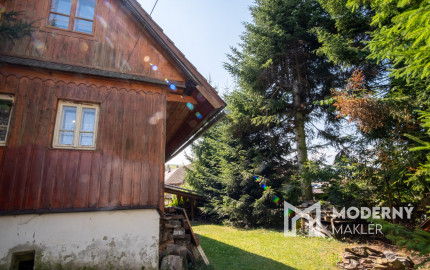 Na predaj tradičná drevenica v malebnom prostredí obce Východná