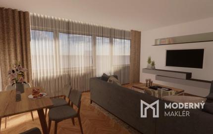 ZNÍŽENÁ CENA:Na predaj 2-izbový byt s loggiou na Miletičovej ulici v Bratislave