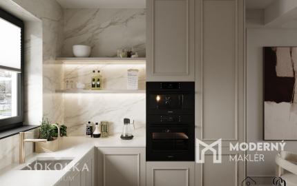 SOKOLKA Na predaj unikátny 3-izbový byt č. 1.02.A vo Zvolene