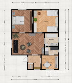 Na predaj starší rodinný dom s veľkým pozemkom v Trenčíne, časť Zlatovce